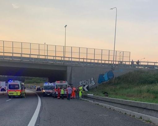 incidente tangenziale stupinigi