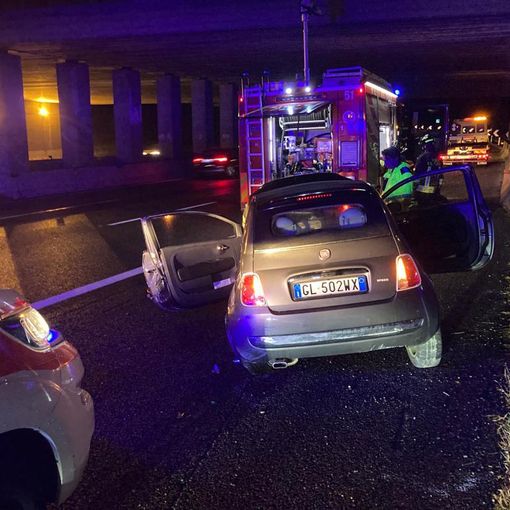 Non c’è pace in tangenziale: auto perde una ruota e colpisce un veicolo in transito: un ferito
