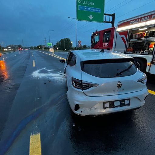 incidente in tangenziale