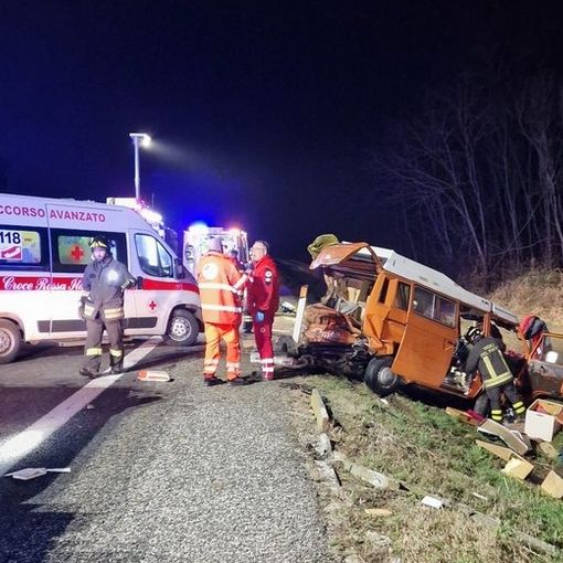 Le immagini dell'incidente sull'A5