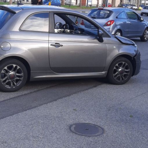 auto coinvolte in un incidente