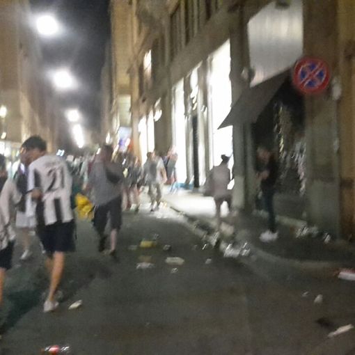 immagine di repertorio della notte del 3 giugno 2017