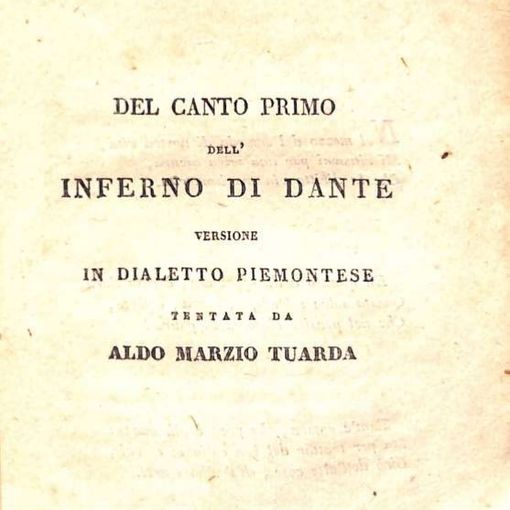 Digitalizzati e tradotti in piemontese i primi tre canti dell'Inferno di Dante