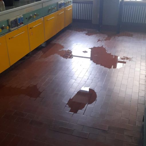 Infiltrazioni all’Istituto Casale: la conseguenza di pioggia e grandine dei giorni scorsi