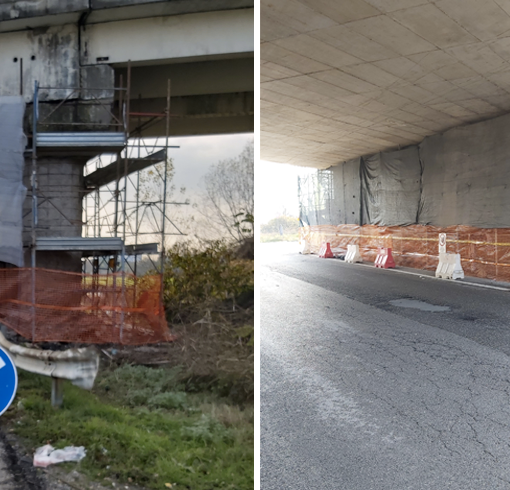 Sp. 11 Padana superiore: lavori di risanamento sui sovrapassi e sottopassi