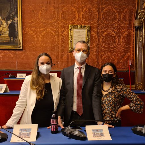 Alice Ravinale, Jacopo Rosatelli e Sara Diena