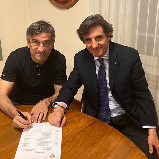 Ivan Juric con Urbano Cairo