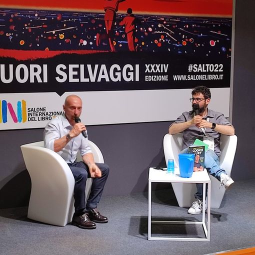 Jury Chechi al Salone del Libro