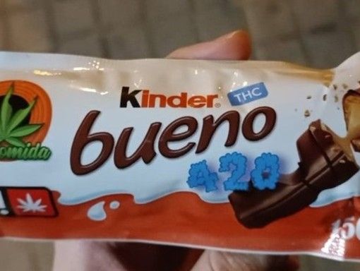 Kinder Bueno alla marijuana, sequestrata la ''variante' dello snack prodotta illegalmente