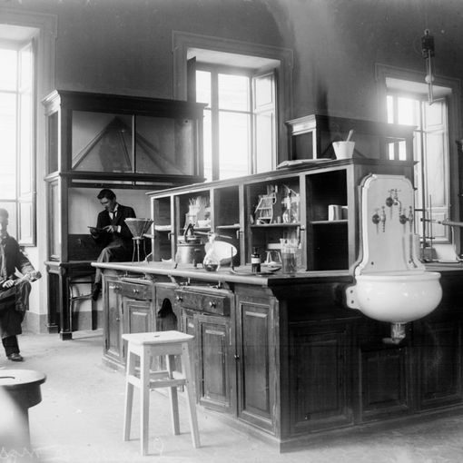 Lo storico laboratorio di Chimica