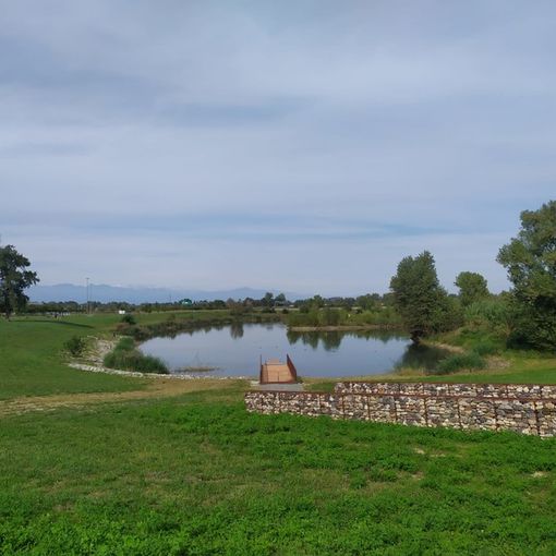 panorama lacustre laghetti del quartiere Falchera