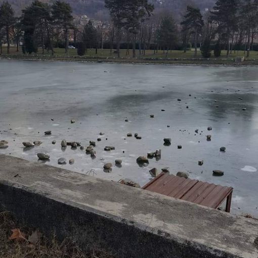 Villar Perosa, vandali smantellano un muretto a secco del lago. Il segretario della società di pesca sportiva: &quot;Non è il primo episodio&quot;