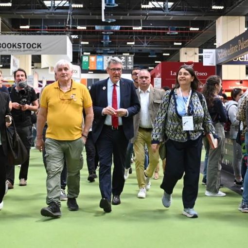 L’appello al voto di Landini al Salone: “Possiamo raggiungere il quorum”