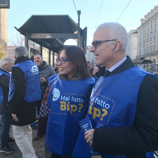 Giovanni Foti e l'assessore Maria Lapietra