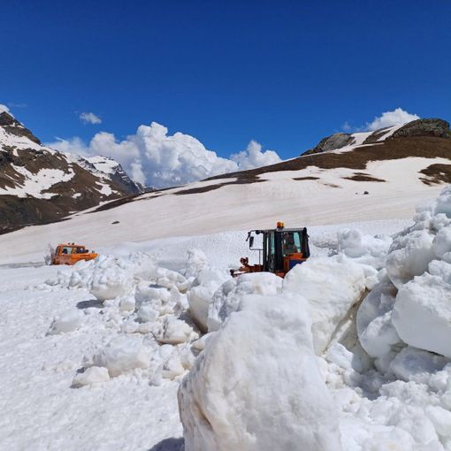 La strada provinciale 50 del Colle del Nivolet riapre sino alla Diga del Serrù