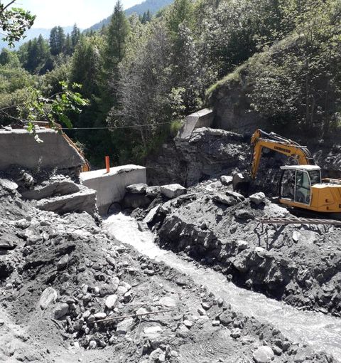 Bardonecchia, al via gli interventi di sistemazione idraulico-forestale lungo il rio Frejus