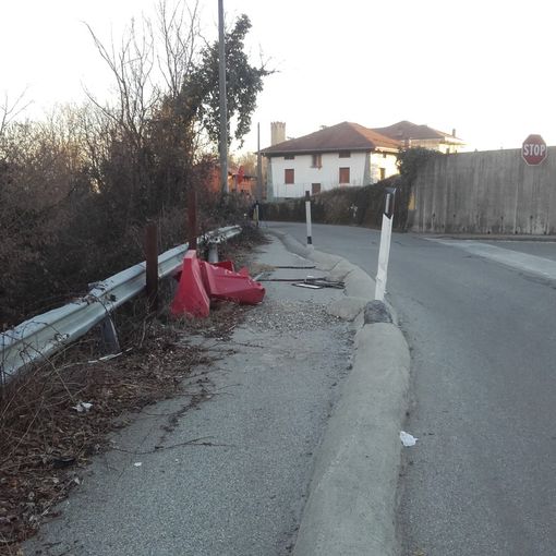 Al via i lavori di consolidamento della scarpata sulla sp 723 di Rivara