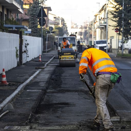 lavori strade collegno