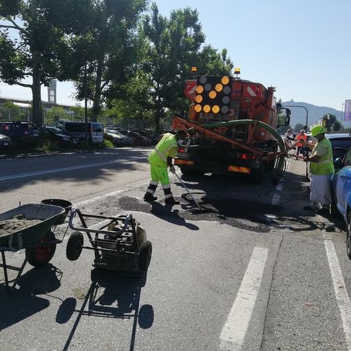 Attivo il servizio di pronto intervento per il ripristino delle strade della provincia dopo gli incidenti