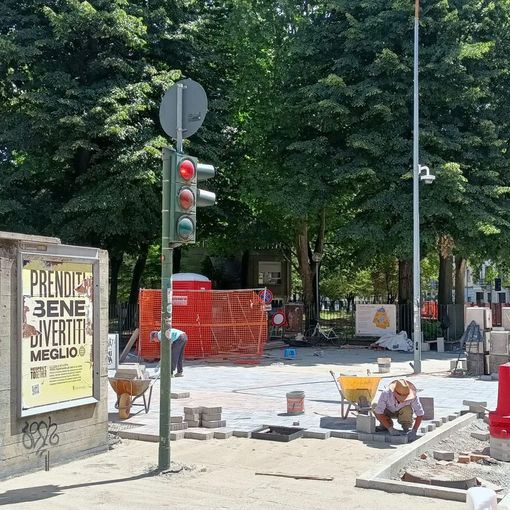 Aurora sempre più a misura di cittadino grazie agli interventi di moderazione del traffico [FOTO]