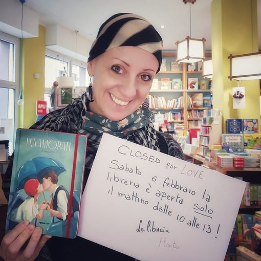 Libreria Bufo - chiusa per amore