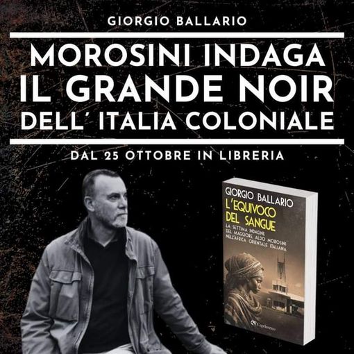 &quot;L'equivoco del sangue&quot; protagonista insieme a Giorgio Ballario il 16 dicembre