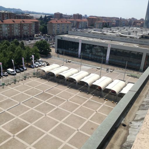 Lingotto Fiere dall'alto