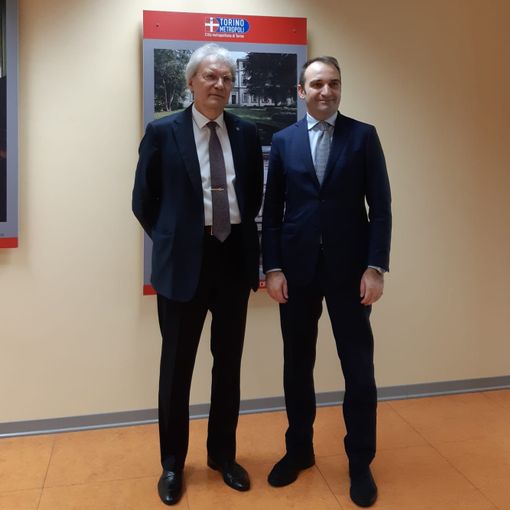 Incontro tra il sindaco metropolitano Lo Russo e l'ambasciatore russo in Italia Razov