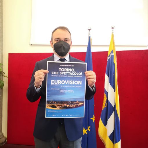 stefano lo russo e locandina eventi