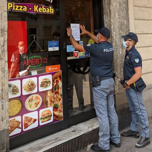 volante polizia - foto di repertorio