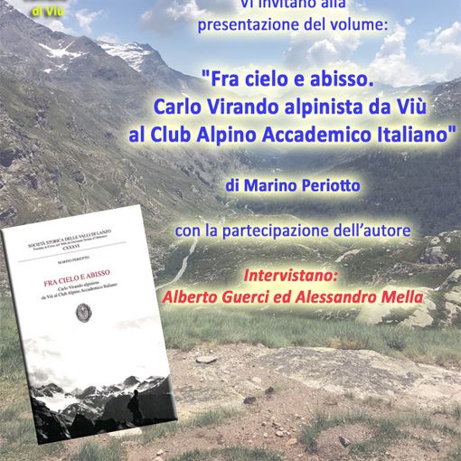 Il volume su Carlo Virando per i Caffè Culturali Viù