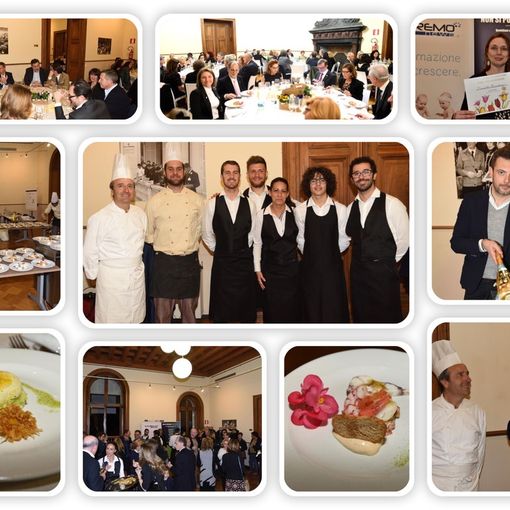 Applausi per la cena di Gala ‘Mangiare i Fiori'. Da Sanremo il format del nostro gruppo editoriale pronto ad entrare nei migliori ristoranti italiani