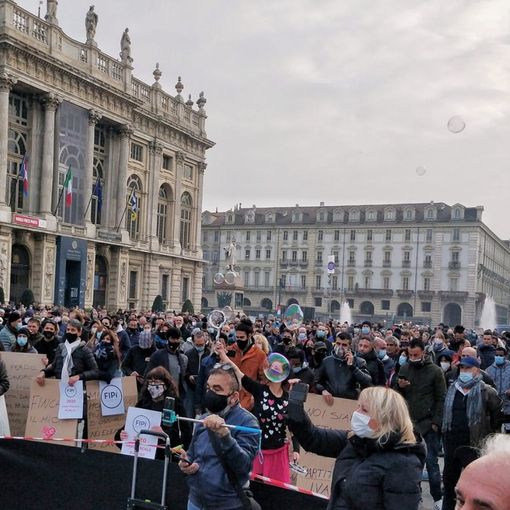 Partite iva in piazza a Torino