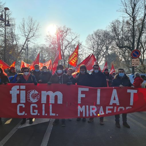 Cgil e Uil soddisfatti per l'alta partecipazione allo sciopero generale