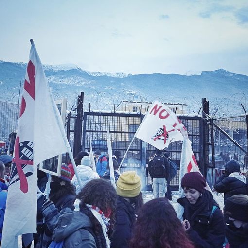 Foto tratta dalla pagina Fb NoTavinfo NoTav