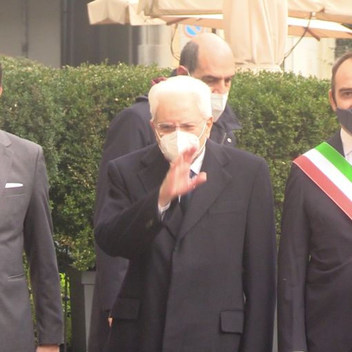 Mattarella con Cirio e Lo Russo