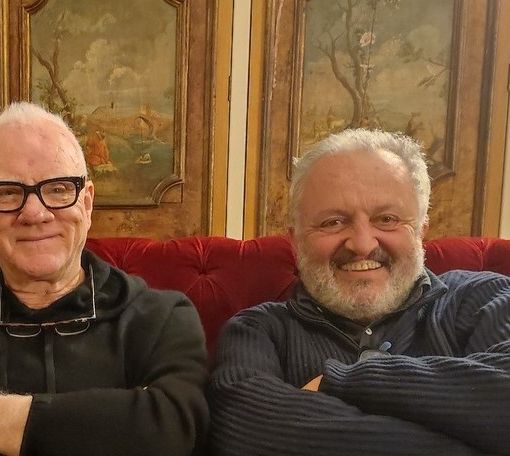 Malcolm McDowell con il direttore del TFF Steve Della Casa