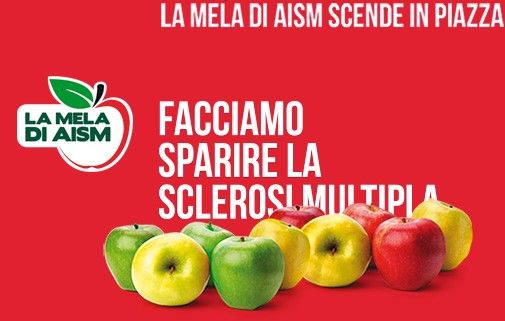 “La Mela di AISM” torna in 5000 piazze italiane per la lotta alla sclerosi multipla