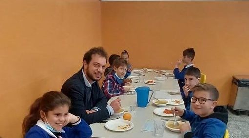 Davide Guida e mensa moncalieri