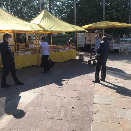Nichelino, dopo San Quirico e Aldo Moro, riaperto anche il mercato di piazza Di Vittorio