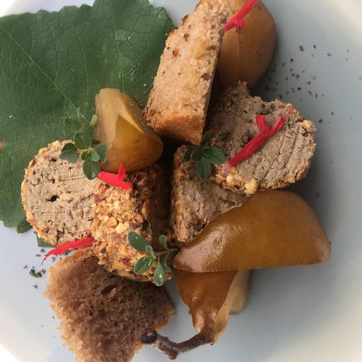 Mercoledì ricette: Madernassa all’agro con patè di fegatini di coniglio alle nocciole Misto Chiavari