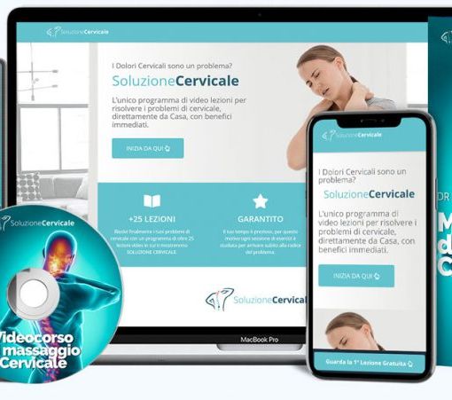 Dolori Cervicali? Nasce SOLUZIONE CERVICALE, il programma di esercizi online da fare a casa