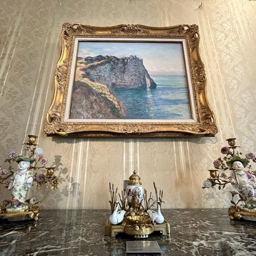 Monet ospite in casa Cerruti: La Falaise et la Porte d’Aval in prestito da Postdam a Rivoli