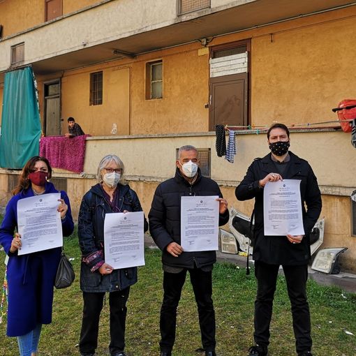 Fratelli d'Italia in via Aosta