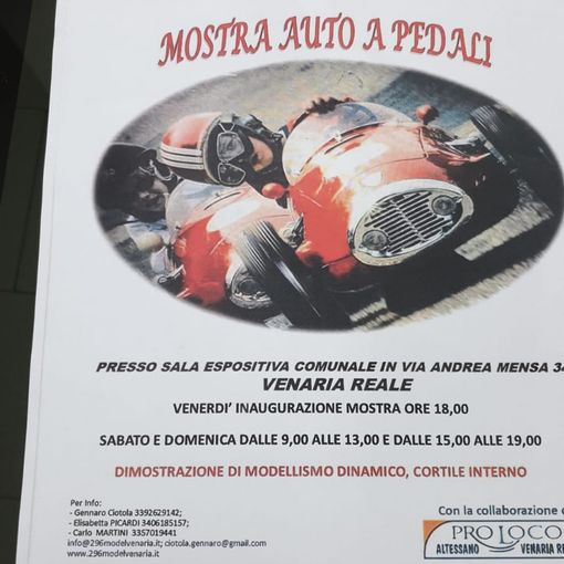 Venaria &quot;a pedali&quot;, fino a domenica una mostra per ritornare bambini [VIDEO]