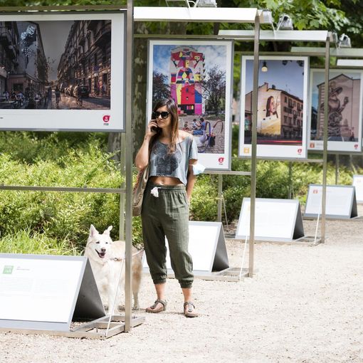 La street art trova casa ai Musei Reali: in mostra il work in progress per l'Agenda 2030 [FOTO]
