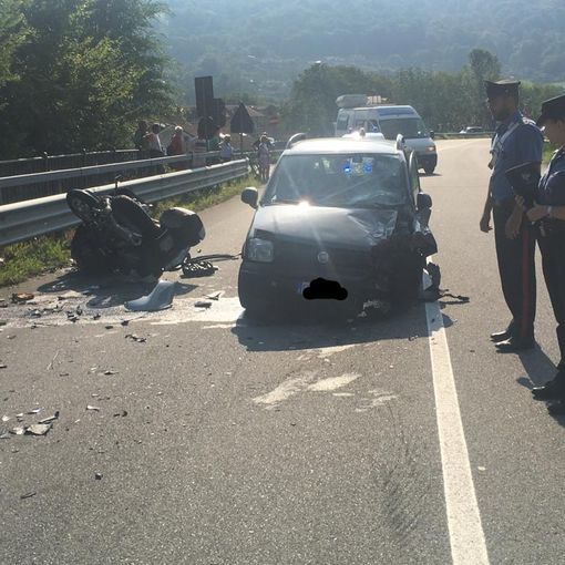 Scontro mortale a Villar Perosa: deceduta coppia di motociclisti astigiani