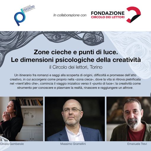 Al Circolo dei Lettori quattro incontri sulla psicologia e la creatività