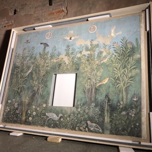 L'affresco della Casa del Bracciale d'Oro