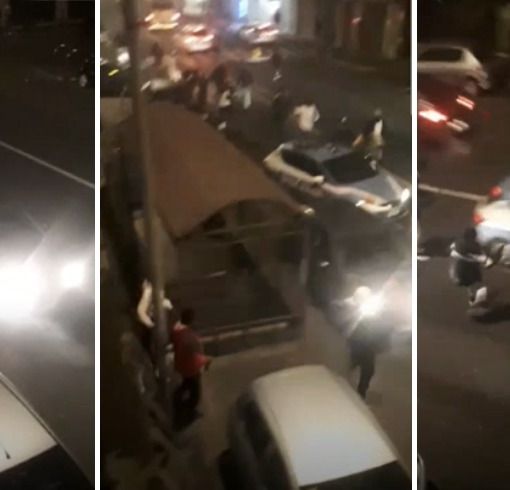 Il Senegal vince la Coppa d'Africa, nei festeggiamenti in Barriera di Milano ne fanno le spese le volanti della Polizia accerchiate, gli agenti scappano [VIDEO]